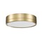 Z-Lite Algar Flush Mount, 1-Light, 12 In.W x 3 In.H, Modern Gold/Frosted 1006F12-MGLD-LED - alternate 6